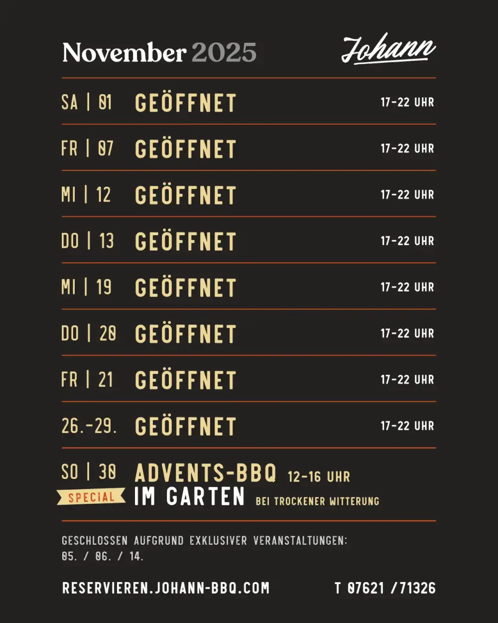 Johann-BBQ-November-2025-Öffnungszeiten
